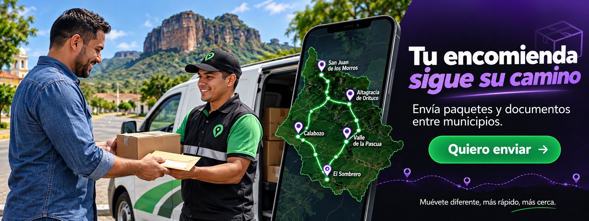 Tu encomienda sigue su camino